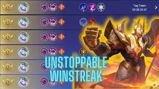 MAGIC CHESS GOGO | WINSTREAK USING THARZ TAG TEAM MODE | BEST SYNERGY 2025