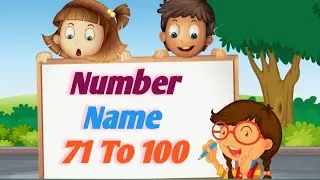 Numbers Name 71-100#numbersname#71to100counting#numberswithspellings#number#maths