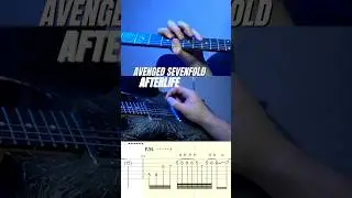 The HARDEST Avenged Sevenfold guitar solo ever?? 👀 #guitar #a7x