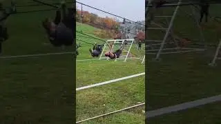 Blue Mountain 2023 - Spartan Beast, Tyrolean Traverse #spartanrace #spartans #race #ocr #fitness