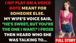 I Hit Play On A Voice Note Meant For Someone Else. My Wife's Voice Said, 
