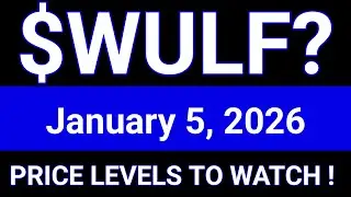 WULF Stock (TeraWulf Inc.) WULF Stock Technical Analysis | January 5,2026
