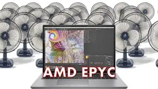 Can You Fit an AMD EPYC Server CPU in Your Laptop?