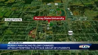 Man arrested for throwing 'Molotov cocktail' at Murray State University students