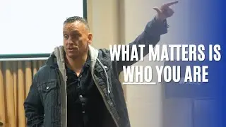 What matters is WHO you are. Catholic Athletes for Christ event