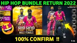 Hip Hop Bundle Return | Free Fire Hip Hop Bundle Return | Hip Hop Bundle Return In Free Fire 2022