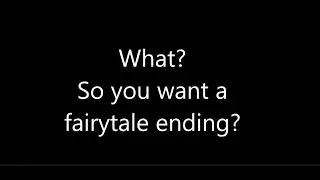 You just want a fairytale ending!(Aot ending spoiler)
