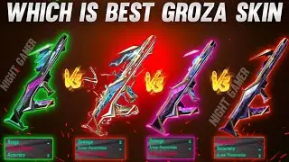 Free Fire New Incubator | Which Is Best Groza skin in Free Fire | Incubator Best Groza skin