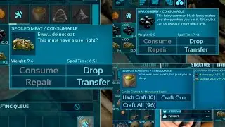 Ark Beginners Tips Easy To Make Spoiled Meat And Narcotic In Ark Ultimate Mobile Edition