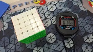 (First) 5BLD PR single - 34:39.00 at Don't DNF December Singapore 2025