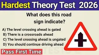 UK Driving Theory Test 2026 | Full 50 Question DVSA Mock Test | Pass First Time