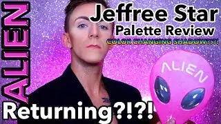 JEFFREE STAR ALIEN Palette Review + Try On (Two Looks!)