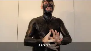 БОЛЕЗНЕННАЯ УГОЛЬНАЯ МАСКА ДЛЯ ВСЕГО ТЕЛА! *Смотрите до конца*