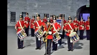 Canada. Kingston. Fort Henry. Sunset Ceremonies .