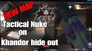 WORLD FASTEST TACTICAL NUKE ON KHANDOR HIDEOUT! (WORLD RECORD) Modern warfare New map