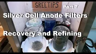 Silver Cell Anode Filters Recovery and Refining Part 7
