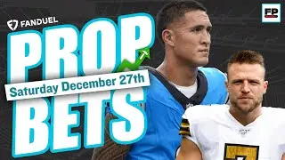 NFL Week 17 Prop Bets & Best Picks | Presented by FanDuel