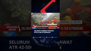 TERBARU-Seluruh Korban Kecelakaan Pesawat ATR 42-500 Ditemukan