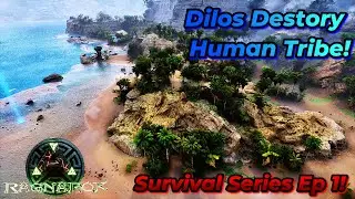 Dilos DESTROY Tribe | My First Survival Series Begins Ep 1 | Ark Ascended | Mods | Gameplay