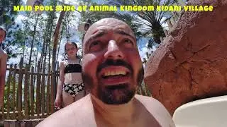 Disney's Animal Kingdom Lodge Kidani Village Main pool slide