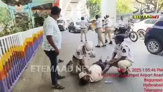 Traffic police Officers Save a Life by Giving CPR in Begumpet Hyderabad