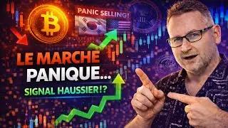 Bitcoin & Crypto : signaux haussiers MASSIFS&hellip; pendant que le march&eacute; panique (revue live)