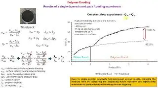 2-Polymer flooding in single layer homogeneous reservoir