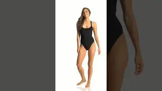 Reebok Women's Color Snaps Tank One Piece Swimsuit | SwimOutlet.com