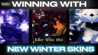 Winning with EVERY NEW WINTER SKIN in Forsaken | Roblox | Forsaken