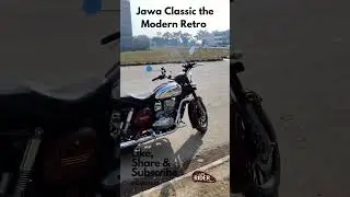 Jawa Classic is a lovely modern retro looking motorcycle. #shorts #youtubeshorts #jawa