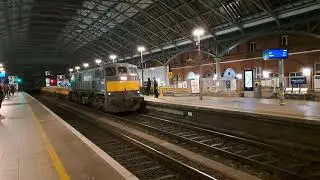 081 and spoil train at Pearse 20th April 2024.
