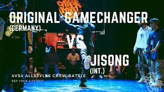 Rep. Your City 2023 - 4vs4 - Allstyles Crew Battle - Original Gamerchanger vs. Jisong