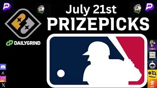 Prize Picks Props MLB July 21st