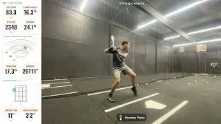 Brandon Perez TrackMan BP 1/3/2026
