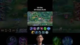 CG Ciku M7 Odette Build #MLBBM7 #OdetteBuild #MLBB #CikuGais #shorts