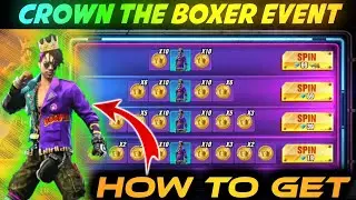 Crown The Boxer Event In Free Fire | Get King Boxer Bundle Free Fire | New Event In Free Fire