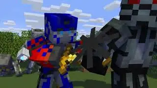 Revenge of the fallen forest battle remasterd animation (Mine-imator animation)