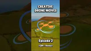 🚁 Creative Drone Moves | Ep. 2: GDR - Gimble Down Reverse 🎥✨ #dronephotography #aerialcinematography