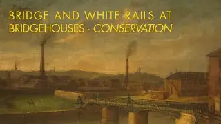 Conserving a Sheffield Cityscape - Bridge and White Rails at Bridgehouses