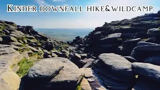 Kinder downfall hike&camp🏔️⛺️