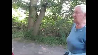 Wandelen met Christel in K&ouml;ln Br&uuml;ck en langs Rijnoever