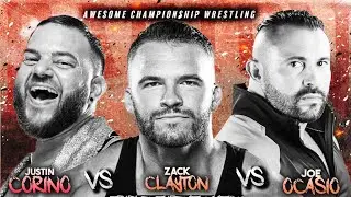 Zack Clayton vs. Justin Corino vs. Joe Ocasio — three contenders, one shot to rise above the rest.