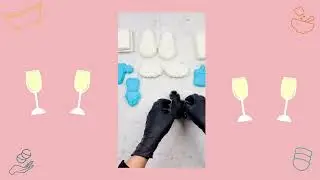 The Bath Time 3D printed Champagne Bath Bomb Mold - crafting