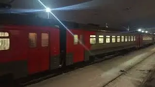 Электропоезд ЭД4М-0234 Москва(Я.Вокзал)-Сергеев Посад на станции Сергеев посад 28.12 2025