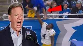 Steelers DK Metcalf facing MAJOR SUSPENSION after PUNCHING Lions fan during game!