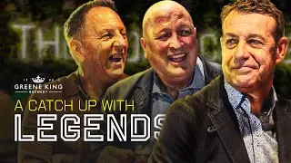 LEGENDS CATCH UP | Bryan Gunn, Ian Crook & John Polston reminisce over a pint of Greene King! 🍻
