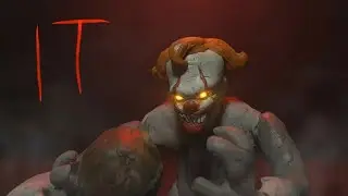 IT VS SENTRY CLAYMOTION #animation #claymotion #pennywise 