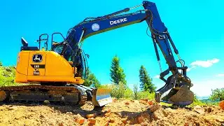 Насколько хорош новый экскаватор John Deere 135P Turbo?