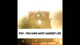 THE LOST LEGEND TITAN CAMARAMAN | SAD LIFE OF TITAN CAMERAMAN 😔 | #edit #skibiditoilet79
