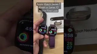 Apple Watch Series 7 и Series 10: первое сравнение #applewatch #applewatchseries10 #series7